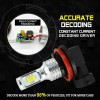 Unbranded LED Headlight High Low Beam Bulbs Combo 4PC For