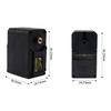Rcmall 6 Pack Feetech 30KG Serial Bus Servo STS3215 12V