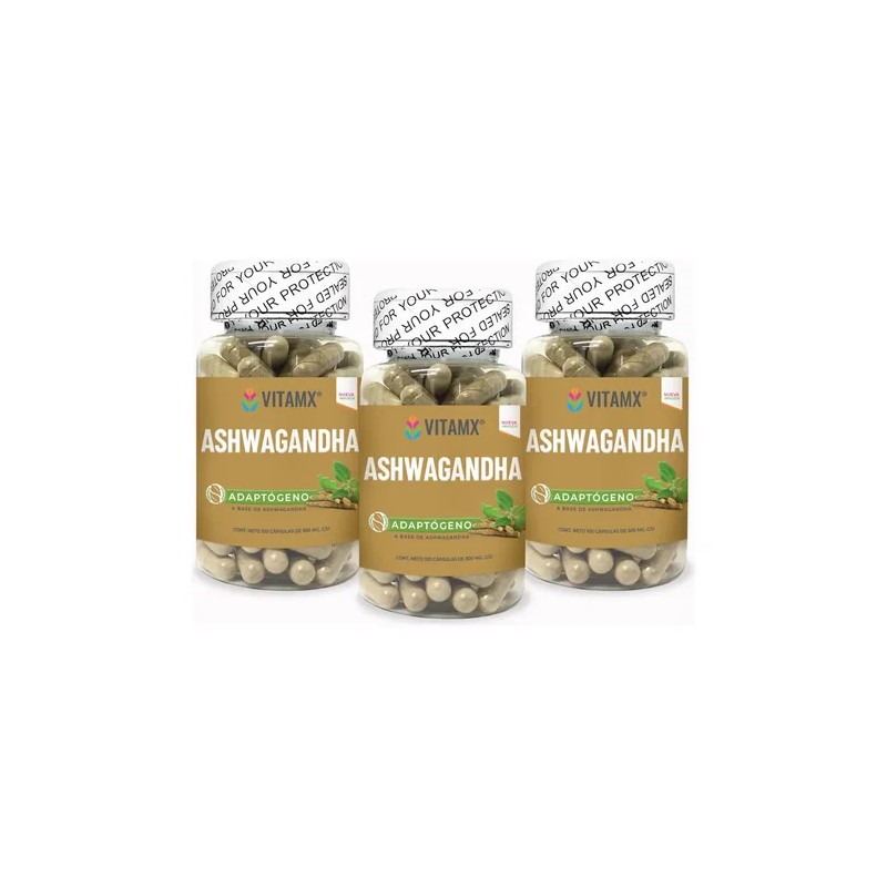 Vitamx Suplemento 300 Capsulas Relajante Y Antiestres