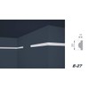 Marbet Design MARBET DESIGN Stuckleisten XPS Styropor wei? - Wandleisten