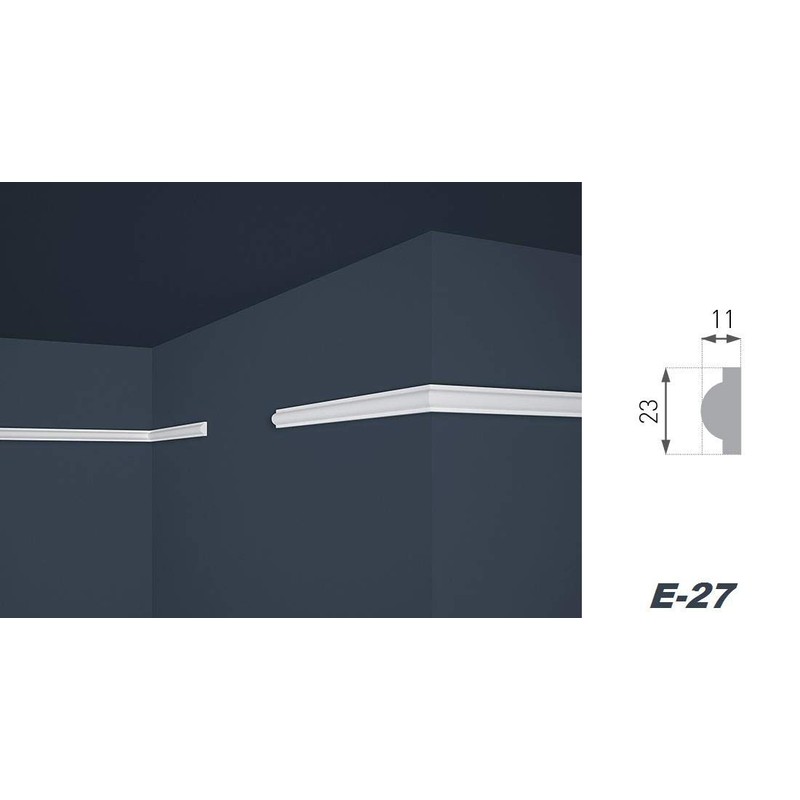 Marbet Design MARBET DESIGN Stuckleisten XPS Styropor wei? - Wandleisten