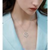 Shuxin Soulmate Gifts for Her, Heart Pendant Necklace for Women