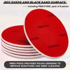 Maitys 6 Pieces Bowling Sanding Pads 1000 Grit Bowling Ball