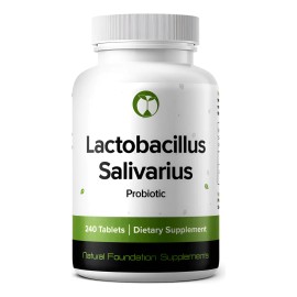 Natural Foundation Supplements Lactobacillus Salivarius 240