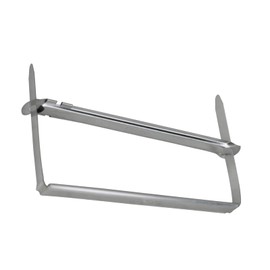 Pack of 100 Archive Clips, Metal Filing Strips, File Binder, File Binder, Archive Clip, for Notebooks, Diaries, Books with Holes (Silver)