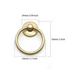 Asamuyu 12 Pieces Drawer Pull Ring Knobs Metal Ring Pull
