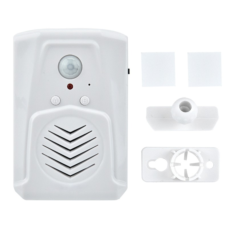 USB/Battery Powered Motion Sensor Alarm MP3 Audio Player Infrared Induction