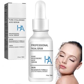 Esencia Suero Retráctil De Poros, Suero De Ácido Hialurónico Puro para Humectante Facial, Arrugas Que Se Desvanecen, Esencia De Reparación Reafirmante para Iluminar La Piel Antiedad (Retráctil De Poros)