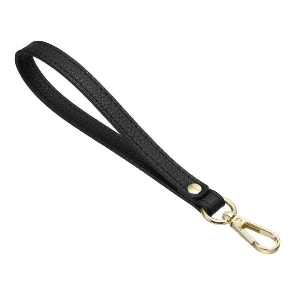 PATIKIL PU Leather Keychain, Key Holder Keyring Strap with Metal