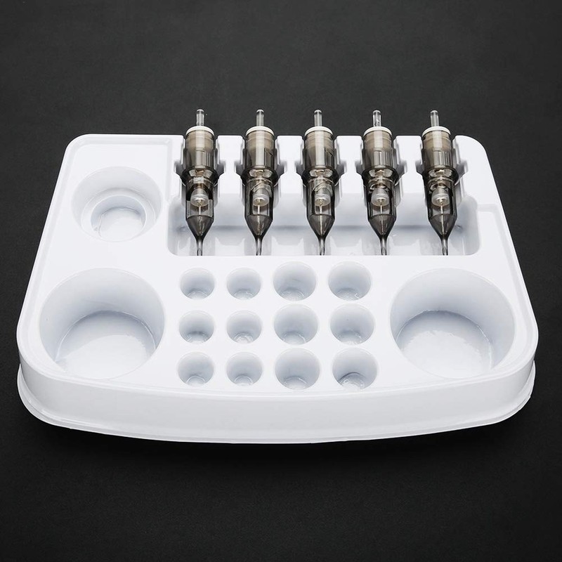Easy To Carry 12Pcs Pigment Rack Holder Tray, Light Weight