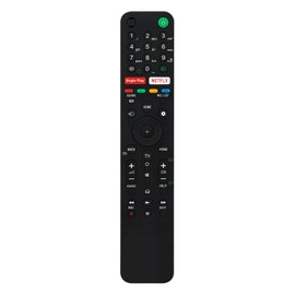 RMF-TX500E Replacement Remote Control Suitable for Sony 4K HD OLED TV KE-55A89 KE-65A8 KE-65A85 KE-65A87 KE-65A89 KE-65XH9096 KE-85XH90 KE55XH9077 KE85XH 90OLED OLED 90OLED 65A8P, No Voice Function