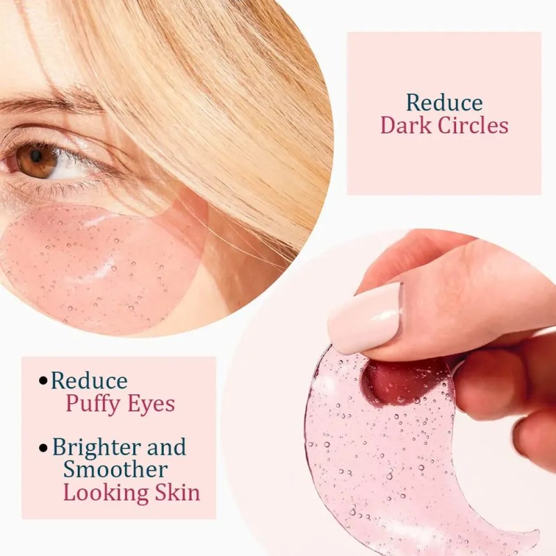 Patchology Sirve Geles De Ojos Rosados Fros Con Cido Hialurn