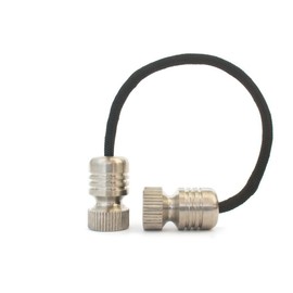 BEGLERI BOMBER - TITANIUM - HAND MACHINED EDC GREEK WORRY FIDGET BEADS - MADE IN THE USA - GIFTS FOR MEN