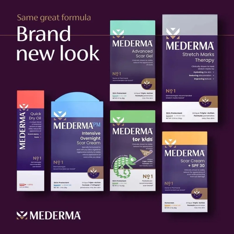 Gel para Cicatrices Mederma Advanced 50g Acné Cirugía Quemaduras