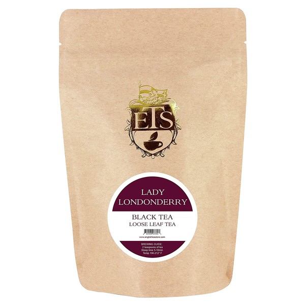 English Tea Store Loose Leaf, Lady Londonderry Tea Pouches, 4 Ounce