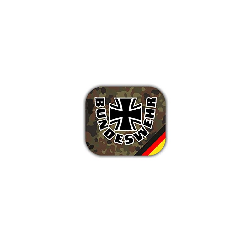 A1855 Sticker German Army Crest Badge 7 x 6 cm