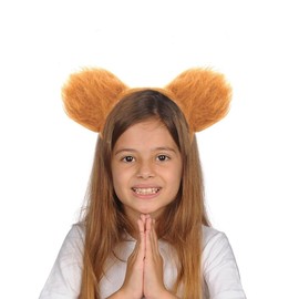 Hatstar Hatstar Teddy Bär Ohren Haarreif | Braun Bären Stirnband Haarband | Haarschmuck für Damen, Herren & Kinder | Accessoire für Karneval & Fasching Kostüm