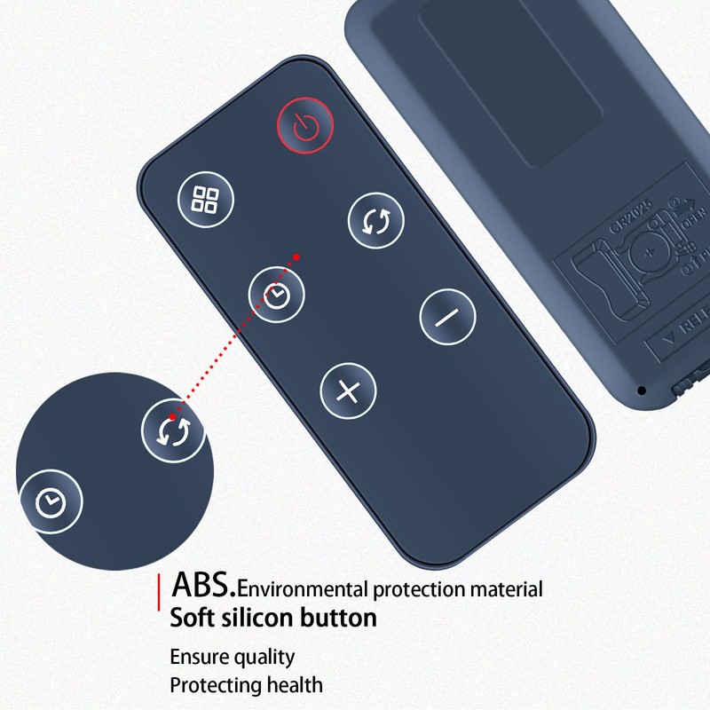 WDZP New Heatar Remote Control Replacement Fit for BREEZOME MQ18