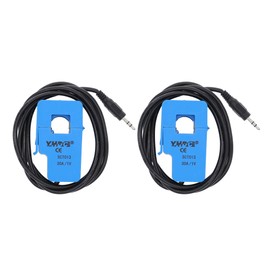 HUABAN 2PCS SCT013-030 30A 1V Non-Invasive Split-Core Current Transformer Sensor