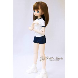 [Petite Marie] 1/3 MDD Compatible Lanterns, Bloomers, Gymnastics Clothes, Pants, Blue, Soft, All-Purpose Gymnastics Wear Bottoms, Blue Pants, 15.7 inches (40 cm), Doll BJD Doll Clothes [Petite Marie]