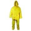 MAGID 4521 RainMaster 3 Piece PVC Economical Disposable Rain Suit