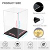 Nynelly Clear Acrylic Display Case for Collectibles, Acrylic Display Box