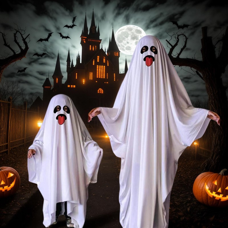Harsever Dracula Ghost Cosplay, Halloween Costume, Ghost, Masquerade, Cosplay, Cloak,