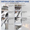 goodfitment - Universal Carbon Fiber Car Rear Trunk Spoiler Wing