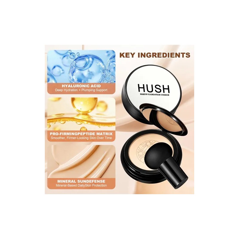 Natural Glow - Ideal Para Tez Ligera Y Media/media, Base
