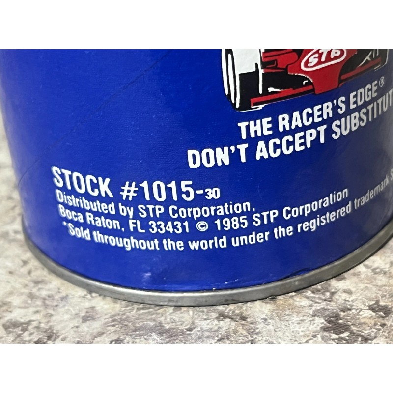 STP Vintage STP Oil Treatment Can 15oz Unopened Full Can