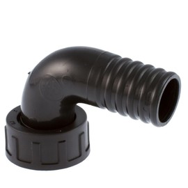 Poly Hosetail 1" BSP Female Elbow to 25 mm hosetail