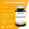 Vitaminica Suplemento de Cúrcuma, 950 mg de Cúrcuma con Curcumina,