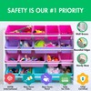 Humble Crew Supersized Toy Storage Organizer with 16 Removable Bins,