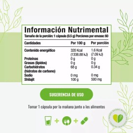 Probiticos 60 Billones Con 60 Cáps De 500 Mg | Pasiguar