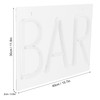 Neon Light 3‑Dimensional USB Wall Sign Lamp Decoration for Bar