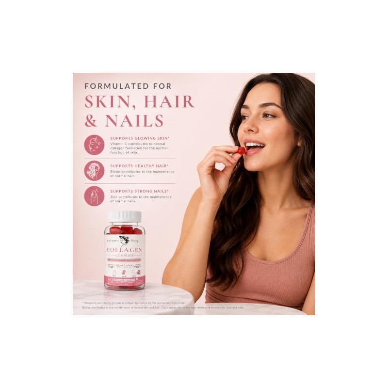 Collagen Gummies | 5 in 1 Beauty Formula | No