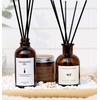 WEALD TRIBE Reed Diffuser Set for Bathroom Decor, Sticks Diffuser