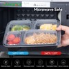 YANGRUI To Go Containers, 40 Pack (40 Trays + 40