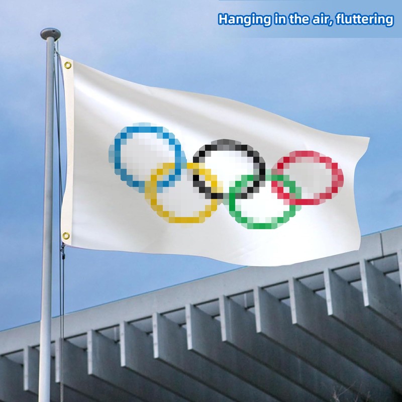Tuofang Flags, 150 x 90 cm with Eyelets White Flag,