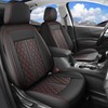 Huidasource 2Pcs Seat Covers for Nissan Titan/Titan XD 2016-2024, Full