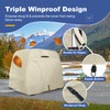 Explore Land 600D Waterproof Golf Cart Cover Fits for Most