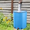 50 Gallon Collapsible Rain Barrel,Portable Rainwater Collection System Water Storage