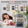 AMZBABYCHEF 4-in-1 Baby Bottle Steamer and Dryer, Electric Steamer with