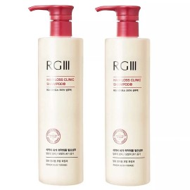 COSMOCOS 2 Bottles RGIII Hair Regeneration Shampoo with Purified Red Ginseng (520mlx2)
