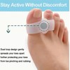 Pack of 2 Bunion Correctors – Toe Separators with 2