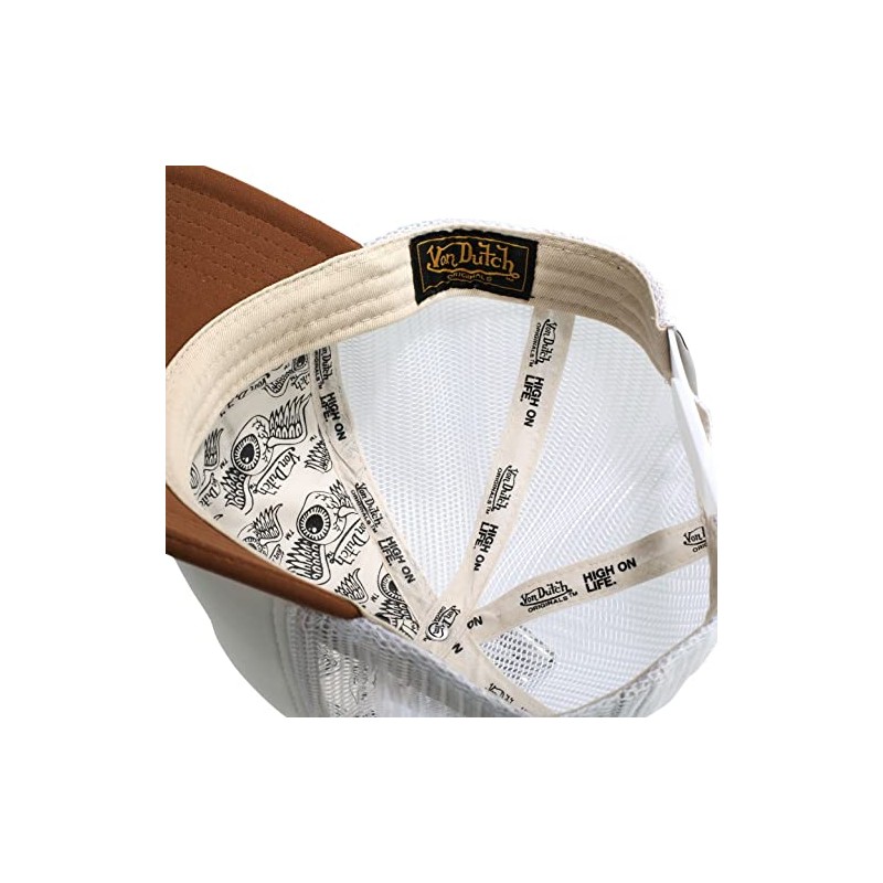 Von Dutch Soro Trucker Hat, White/white