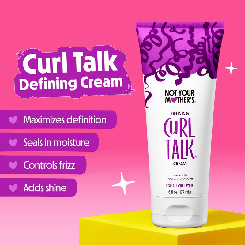 Not Your Mother's Curl Talk Frizz Control Sculpting Gel &