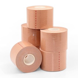 스포츠 테이핑 테이프 근육 운동 테이프 테이핑 5cm x 5m 6롤 1박스 [스포츠테이핑테이프 5cm 6롤] Sports Taping Tape Muscle Exercise Tape Taping 5cm x 5m 6 Rolls 1 Box [Sports Taping Tape 5cm 6 Rolls]