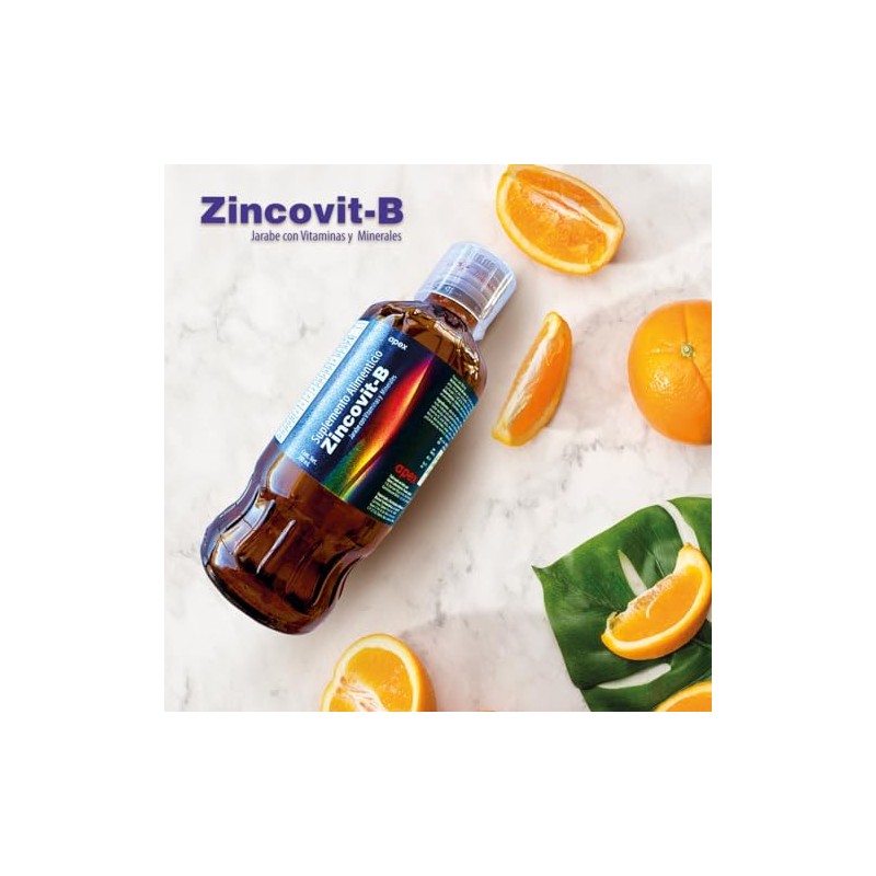 Apex Zincovit-B Jarabe Multivitamínico