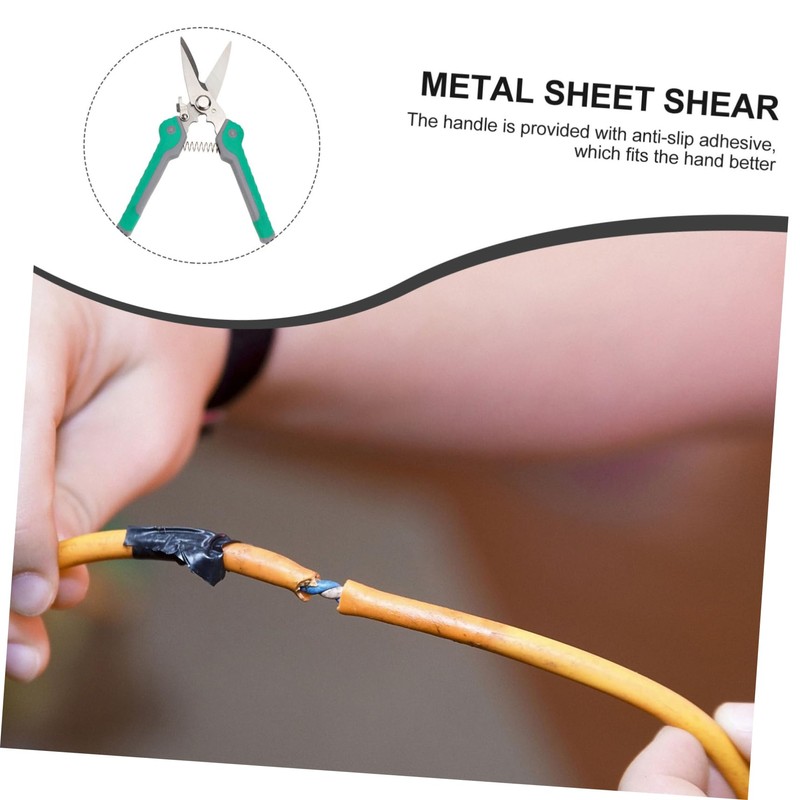 TEHAUX 1Pc Non Skid Multi Functional Electronic Scissor for Wire